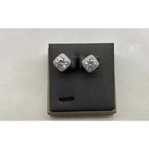 2CT Moissanite Stud Earrings 925 Sterling Silver D Color Eye Clean